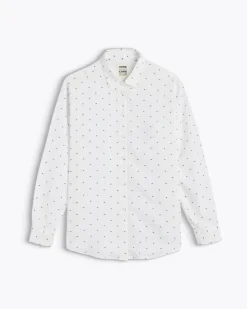 Homecore Chemises|Chemises*BOYFRIEND CUT CREAM / TENCEL SHIRT