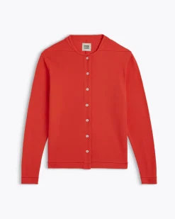 Homecore Tops*CARDIGAN UMA LIGHT RED HEAT