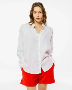 Homecore Chemises|Chemises*CHEMISE BOYFRIEND PIMENTA WHITE