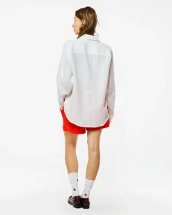 Homecore Chemises|Chemises*CHEMISE BOYFRIEND PIMENTA WHITE