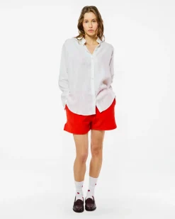 Homecore Chemises|Chemises*CHEMISE BOYFRIEND PIMENTA WHITE