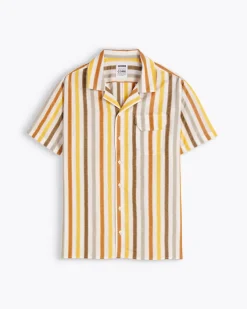 Homecore Chemises*CHEMISE GUARDA ANA KHAKI/YELLOW
