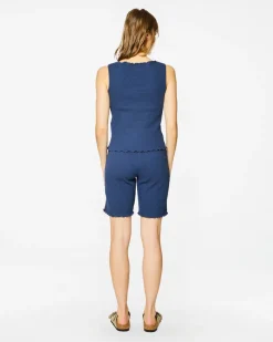 Homecore Tops*DÉBARDEUR LUNA DENIM DARK BLUE