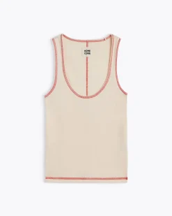 Homecore Tops*DÉBARDEUR MONA IVORY