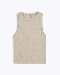 Homecore Tops*DÉBARDEUR NIOBE LINEN ECRU