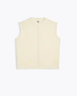 Homecore Tops*DÉBARDEUR TOM LINEN IVORY