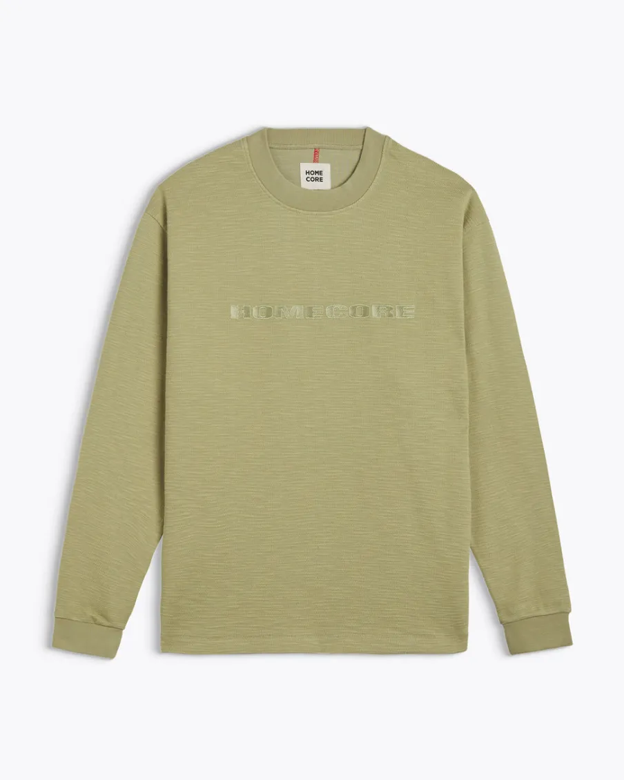 Homecore T-shirts & Polos*EARL GRAINE SWAMP GREEN SWEATSHIRT