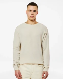 Homecore Sweats & Pulls*EDRISS ECRU CREW NECK
