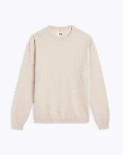 Homecore Sweats & Pulls*EDRISS ECRU CREW NECK