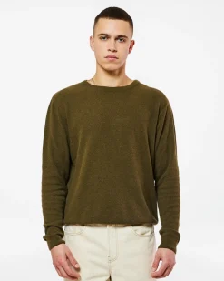 Homecore Sweats & Pulls*EDRISS KHAKI Crew Neck