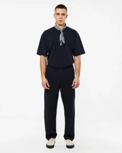 Homecore Pantalons & Shorts*ELIAS GRAINE DARK NAVY PANTS