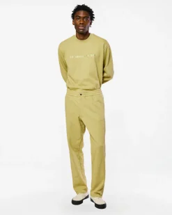 Homecore Pantalons & Shorts*ELIAS GRAINE SWAMP GREEN PANTS