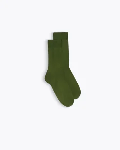 Homecore Accessoires|Accessoires*FINE COTTON KHAKI SOCKS