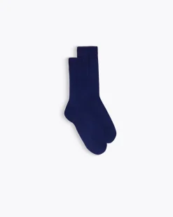 Homecore Accessoires|Accessoires*FINE COTTON NAVY SOCKS