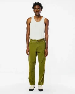 Homecore Pantalons & Shorts*JABALI TWILL LIZARD GREEN PANTS