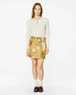 Homecore Jupes & Robes*JUPE LUCIE LIMA BROWN-GREEN