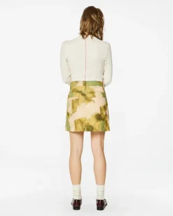 Homecore Jupes & Robes*JUPE LUCIE LIMA BROWN-GREEN