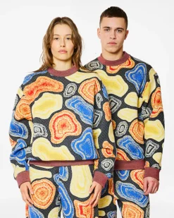 Homecore Sweats & Pulls|Sweats & Pulls*PAC GOLGI NAVY-MULTI SWEATSHIRT