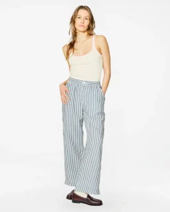 Homecore Pantalons & Shorts|Pantalons & Shorts*PANTALON ALIX STRIPES SKY STRIPES
