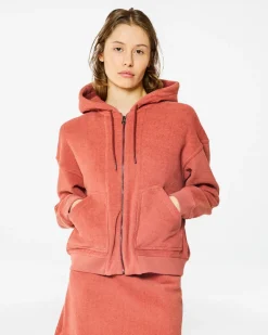 Homecore Sweats & Pulls|Sweats & Pulls*SWEAT À CAPUCHE HERA PINK CLAY