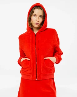 Homecore Sweats & Pulls|Sweats & Pulls*SWEAT À CAPUCHE HERA RED HEAT