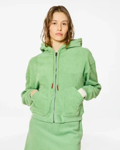 Homecore Sweats & Pulls|Sweats & Pulls*SWEAT À CAPUCHE HERA SHAMROCK GREEN
