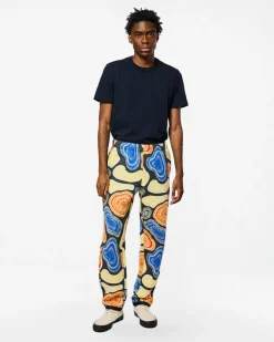 Homecore Pantalons & Shorts|Pantalons & Shorts*TAIPAI GOLGI NAVY-MULTI SWEATPANT