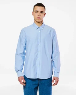 Homecore Chemises*TOKYO OXFORD SKY BLUE SHIRT