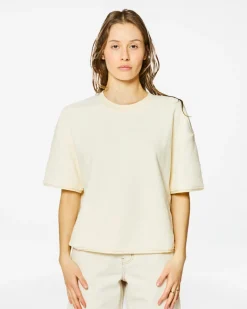 Homecore Tops*T-SHIRT ARTEMIS ECRU