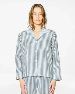 Homecore Vestes & Manteaux*VESTE ALMA STRIPES SKY STRIPES