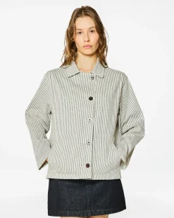 Homecore Vestes & Manteaux*VESTE ASZA STRIPES SAILOR