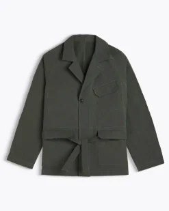 Homecore Vestes & Manteaux*VESTE PANEV PEACH FOREST GREEN